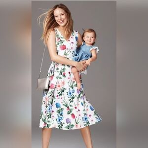 Womans Floral Dress - Size 14